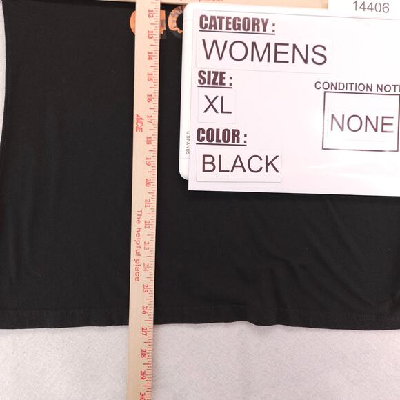 Adidas Graphic Short Sleeve Crew Neck Casual T Shirt Womens Size XL Black - Picture 8 of 8